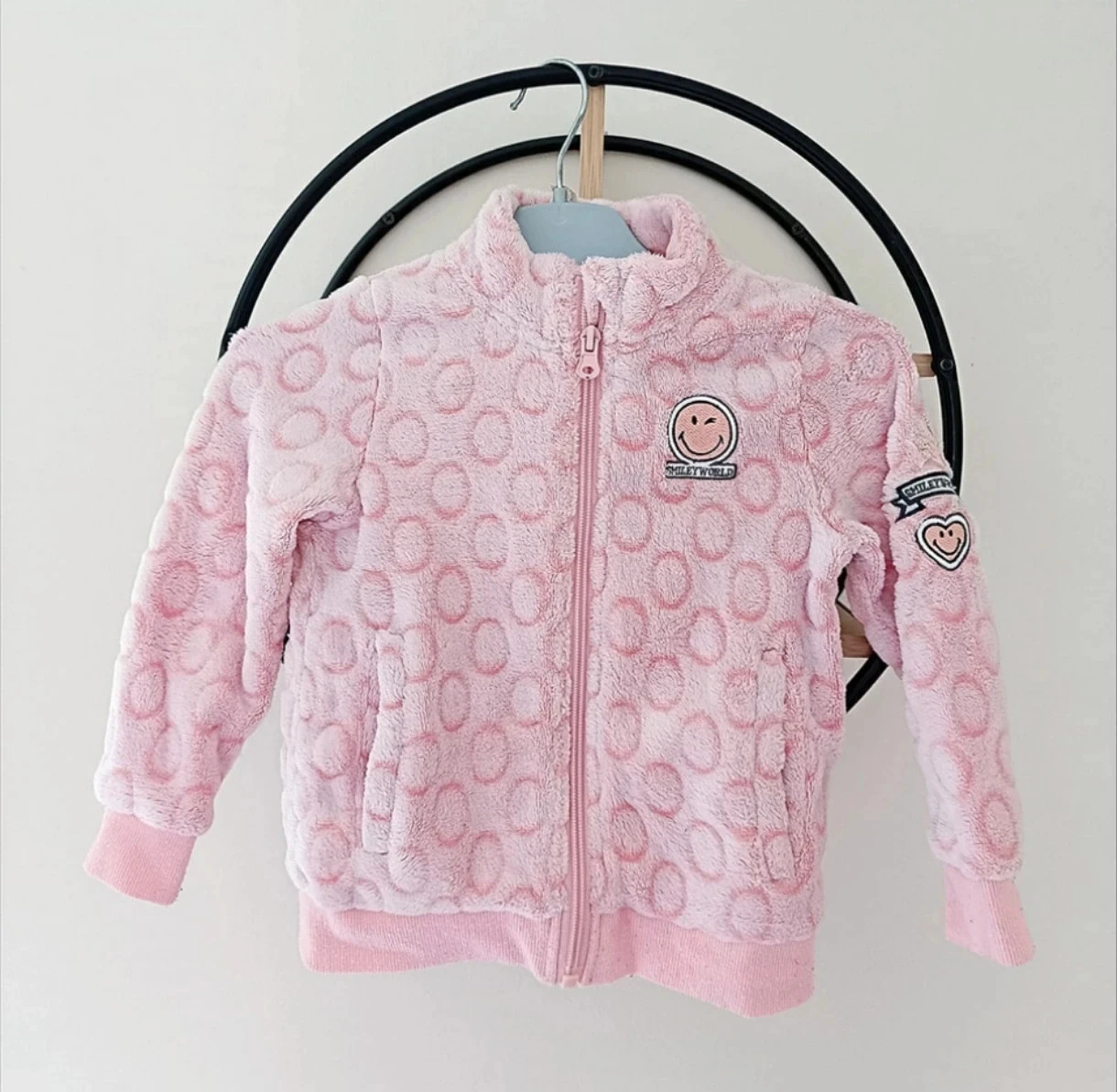 3 ans veste polaire smiley